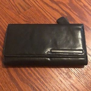 Kenneth Cole NY Black Leather Wallet